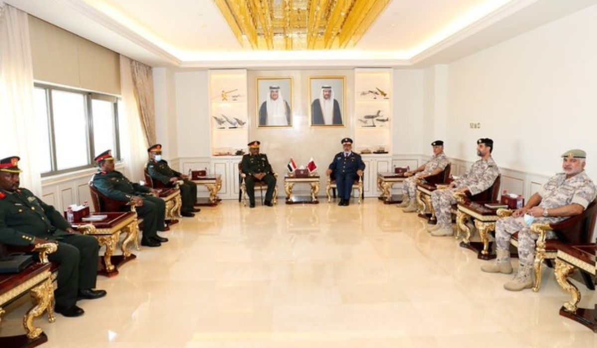 The Chief of Staff Meets Sudanese Counterpart